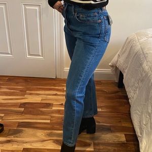 Levi’s 501 original cropped jeans